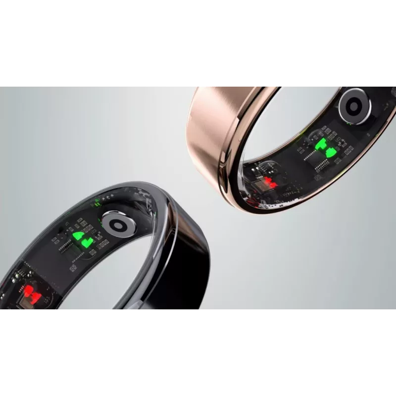 Anello smart Manta SR01BK-57 Black, frequenza cardiaca e ossigeno nel sangue, IP68