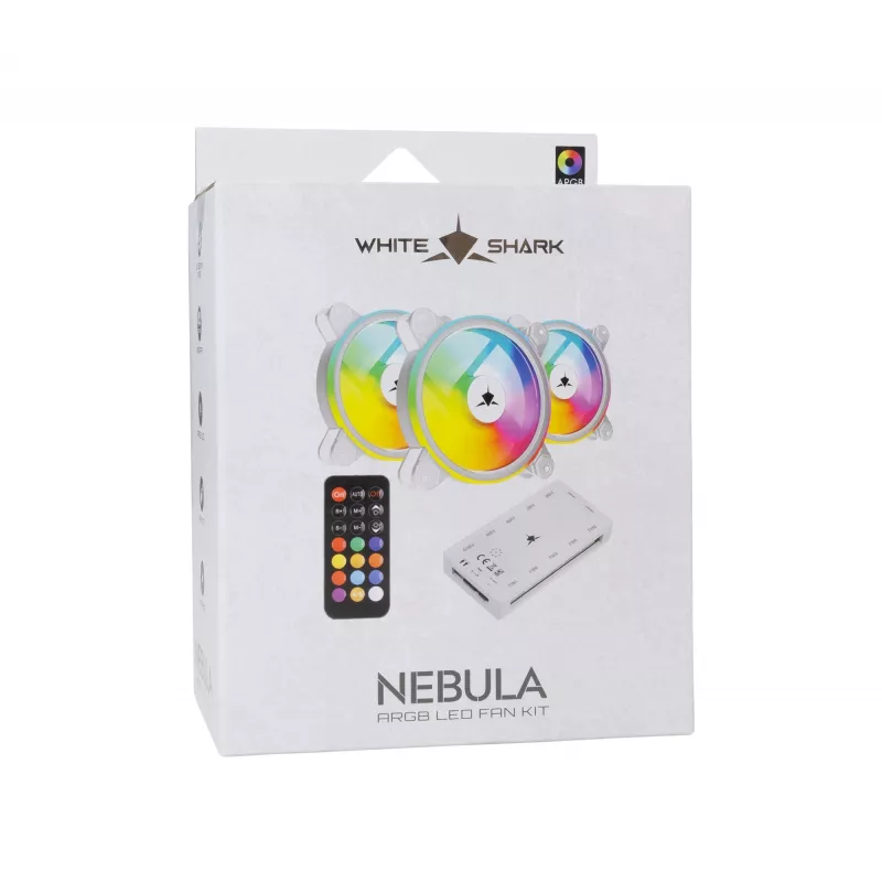 Kit illuminazione ARGB White Shark Nebula-2 5V RGB (modello NEBULA-2-W)