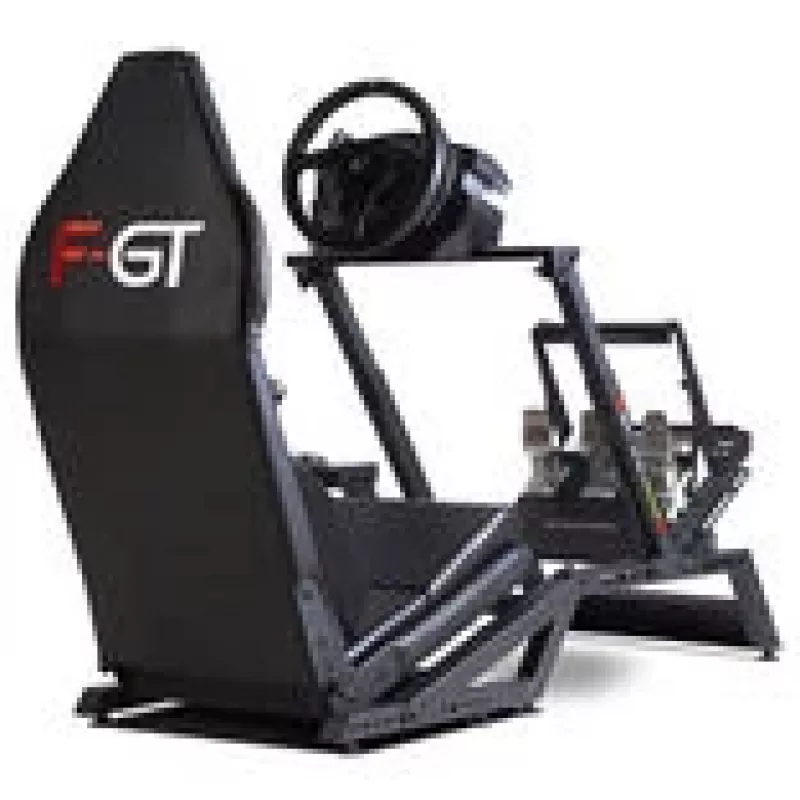 Next Level Racing F-GT Formula > Simulator Cockpit + Tappetino da gaming per pavimento