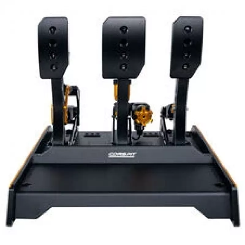 Set pedali CONSPIT CPP EVO 3 V2 con cilindro freno idraulico e frizione - nero