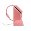 Base di ricarica Stelio ST-CHS01-PK Junior rosa – dock di ricarica USB per telefoni e tablet, porta singola, compatto