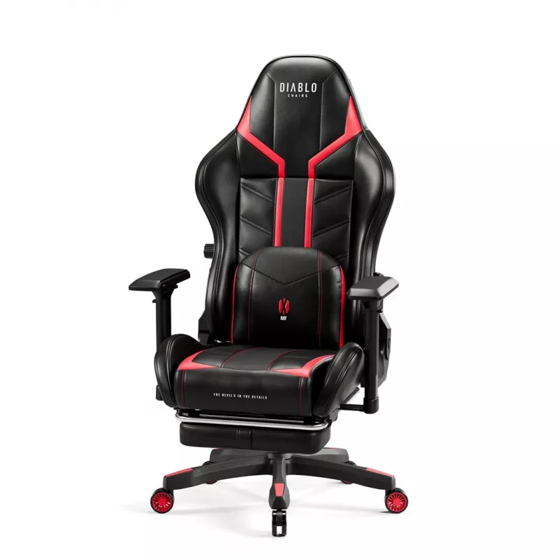 Sedia gaming Diablo X-Ray 2.0 Normal Size nero, rosso