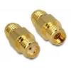 DeLOCK - Adattatore antenna - SMA (F) - SMA (F) (88478)