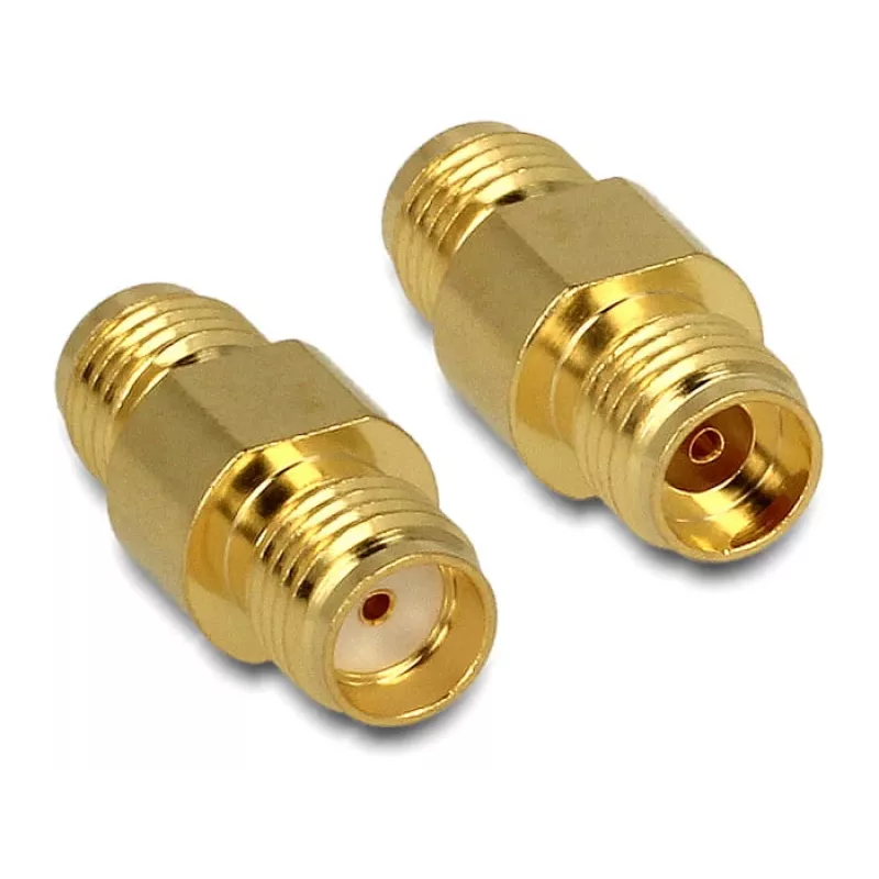 DeLOCK - Adattatore antenna - SMA (F) - SMA (F) (88478)