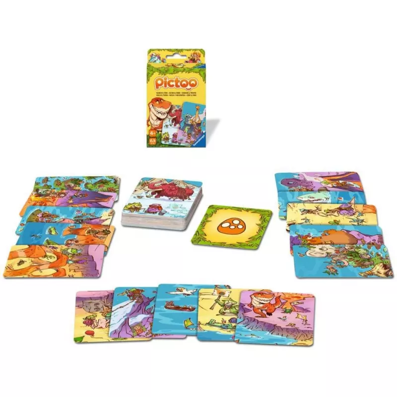 Pictoo Dino-Welt, gioco di carte