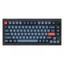 Tastiera Keychron V1 Max universale USB RF Wireless Bluetooth nero grigio 75% meccanica