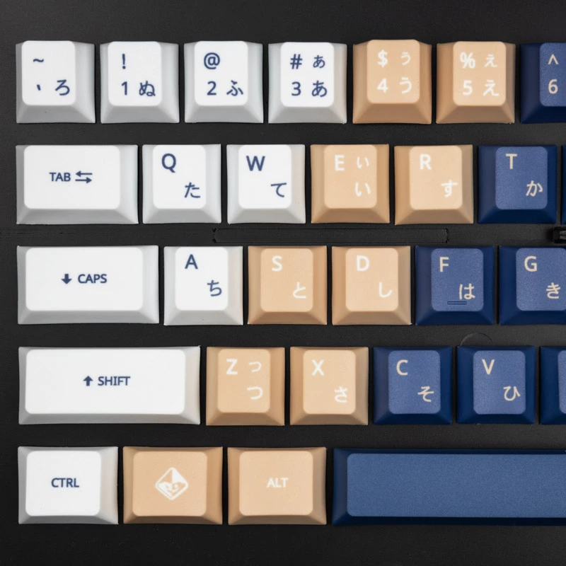 Set di keycap Traitors UKIYO-E PBT layout US – 108 tasti, serigrafia dye-sub