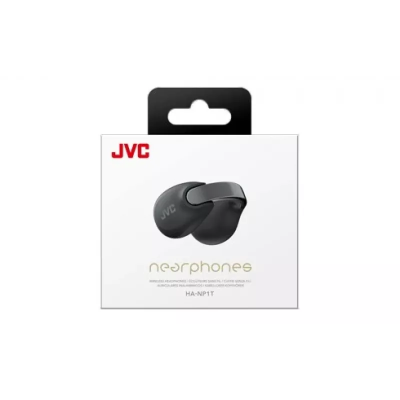 Cuffie JVC Nearphone True Wireless Stereo (TWS) con clip auricolare per chiamate/musica Bluetooth nero
