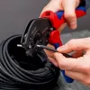 Pinza crimpatrice Knipex 97 33 03 MultiCrimp per connettori PV MC4 e MC4 EVO2