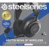 SteelSeries Arctis Nova 3P Wireless cuffie gaming wireless, Bluetooth/2,4 GHz, nere