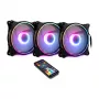 INTER-TECH Argus RS-08 ventola per case 120mm ARGB - confezione da 3, nero