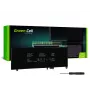 Batteria ricaricabile DE102V3 verde per DELL Latitude E5250 E5450 E5550, 7,6 V 6200 mAh LiPo, nero