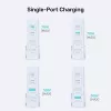 Caricabatterie da tavolo Unitek P1228AWH01-EU 70W 2×USB-A 2×USB-C