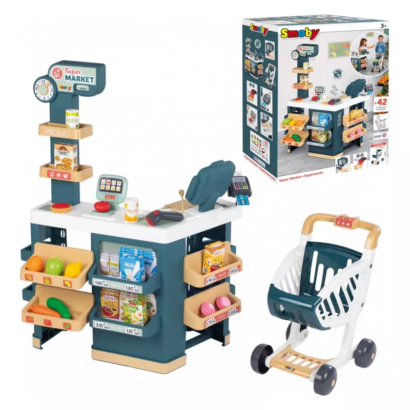 Giocattolo supermercato Smoby 7600350239 età da 3 a 6 anni