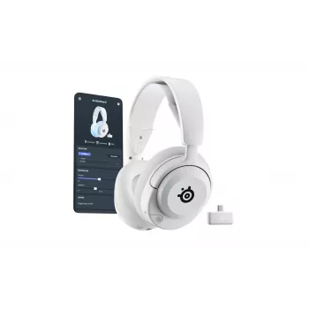 Steelseries Arctis Nova 5P Wireless headset archetto gaming USB Type-C Bluetooth bianco