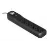 Lestar 5w Lv-530wa, protezione da sovratensione, 2,5 m, nero Lv-530w G-a K. Cz 2,5m