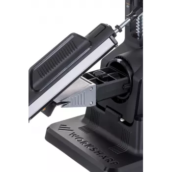 Affilacoltelli Work Sharp Precision Adjust 09DX164 angolo regolabile con acciaino in ceramica, piastre diamantate, nero, 243,8×165,1×143,3 mm
