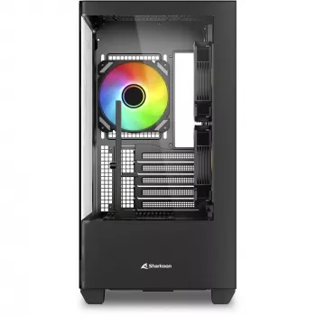Case per PC Sharkoon Elite Shark CM100 tower Micro-ATX, senza alimentatore, nero