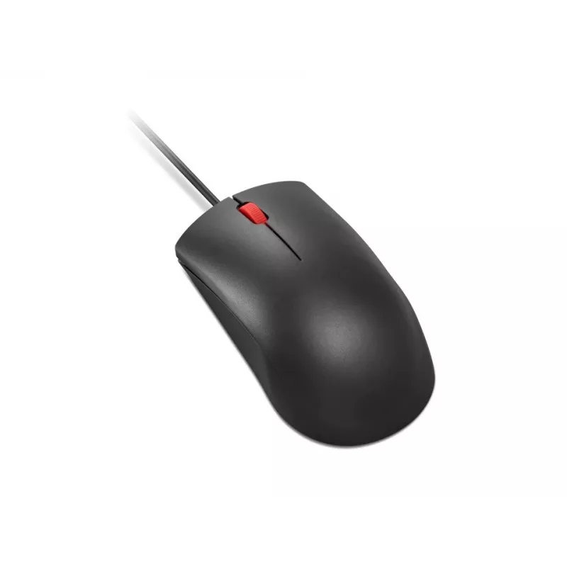 Lenovo 120 GY51L52636 mouse ottico cablato, USB-A, 3 pulsanti, cavo da 1,5 m, nero