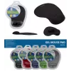 Tappetino mouse ESPERANZA EA137K, nero, con poggiapolsi in gel, base antiscivolo, utilizzo universale