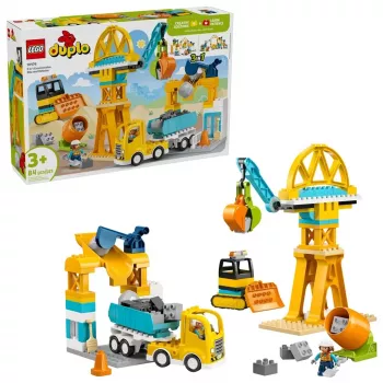 LEGO DUPLO 10476 3-in-1 Cantiere e veicoli