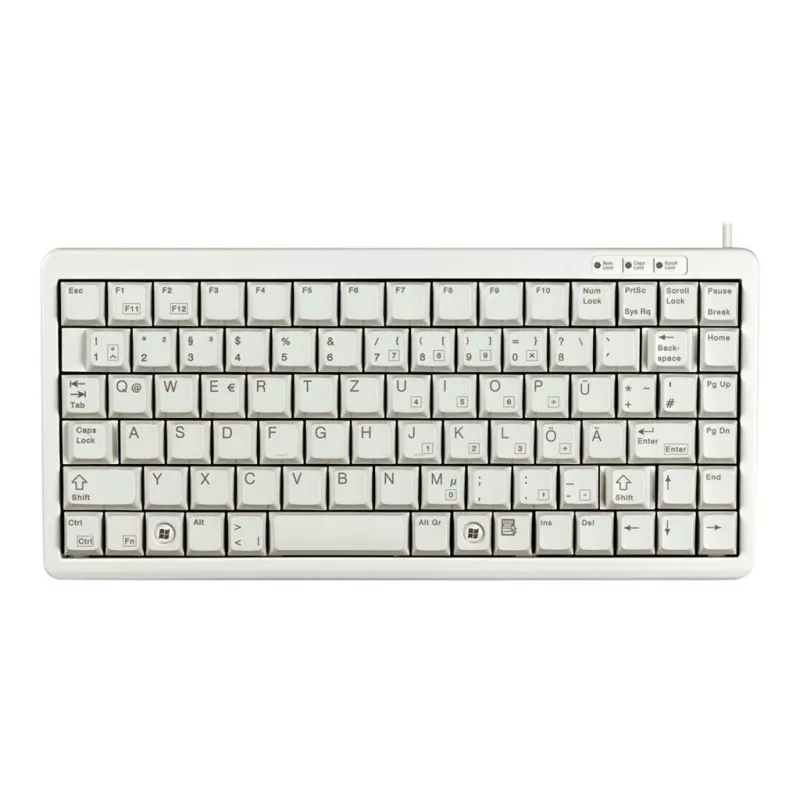CHERRY G84-4100 tastiera universale USB QWERTZ tedesco grigio