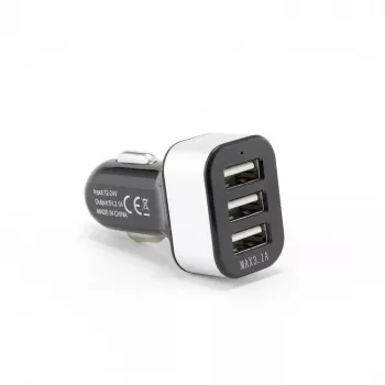 Sbox caricabatterie da auto CC-331B 3,1 A nero/grigio