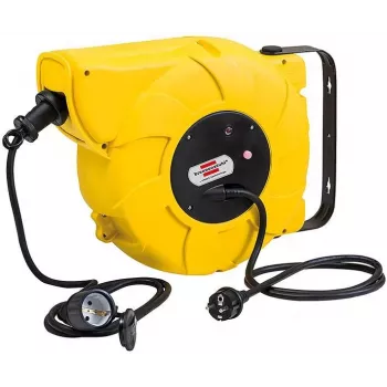Prolunga elettrica Brennenstuhl 1241000300 18m 1 presa AC nero giallo