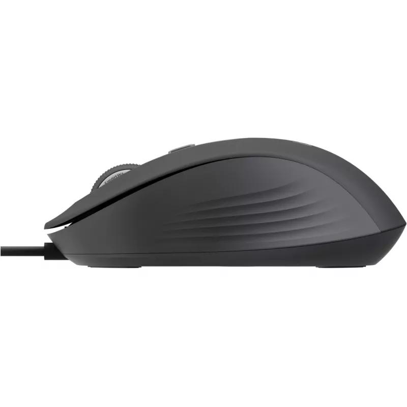 Logitech Signature Wired M520 for Business Mouse ottico con filo USB-C Plug-and-Play Windows/Mac/Chrome/PC/laptop - Graphite