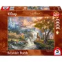 Schmidt Spiele 59486 Thomas Kinkade: Disney Bambi puzzle, 1000 pezzi, 69,3 x 49,3 cm, da 12 anni