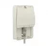 Delock 86262 Scatola Keystone da superficie, 3 porte, bianca (RAL 9010)