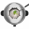 Set fonduta Taurus FF2 2 L per 8 persone, corpo in acciaio inox, 1000 W, 230 V, nero/argento