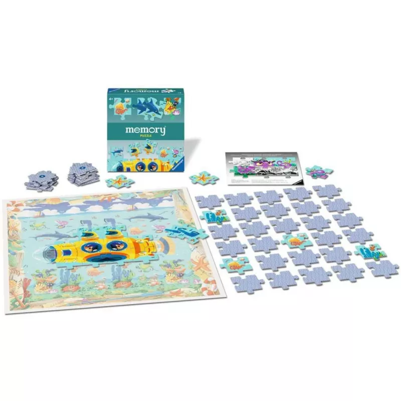 memory Puzzle Unterwasserwelt, gioco da tavolo