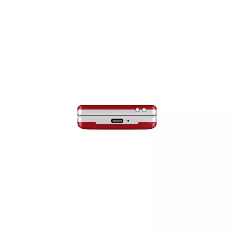 Maxcom MM835L telefono a conchiglia 4G, Dual SIM, 3,5 pollici (8,89 cm), USB-C, rosso