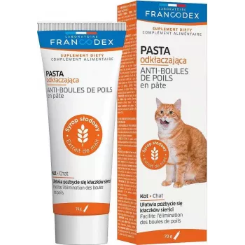 FRANCODEX pasta anti-boli di pelo per gatti - 70 g