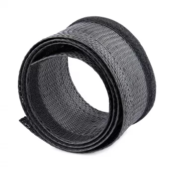 StarTech.com guaina cavi 3 m con chiusura a strappo - accorciabile - custodia cavi ad alta resistenza - 3 cm di diametro - guaina in rete - gestione cavi /