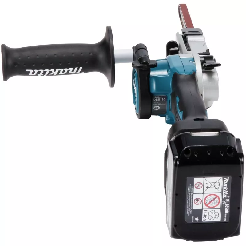 Makita DBS180Z lima a nastro a batteria, 18 V, nero/blu (senza batteria)