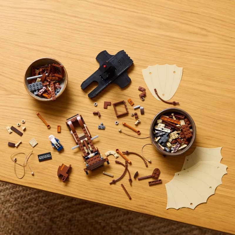 LEGO ICONS 10363 La macchina volante di Leonardo da Vinci
