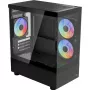Case per computer Micro/Mini-ITX AEROCOOL Geh Viewport Mini-G-BK-v4 ARGB nero