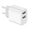 Caricabatterie Gembird TA-UC-2A12-01 da interno AC 2.4A 2 USB bianco