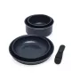 Set pentole Russell Hobbs RH03319EU7, 5 pezzi, padelle antiaderenti, lavabili in lavastoviglie