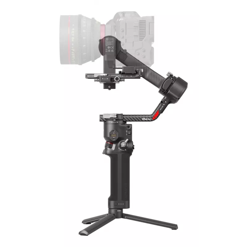 Stabilizzatore per camera a mano DJI RS 4 Pro Combo nero fibra di carbonio batteria 13h