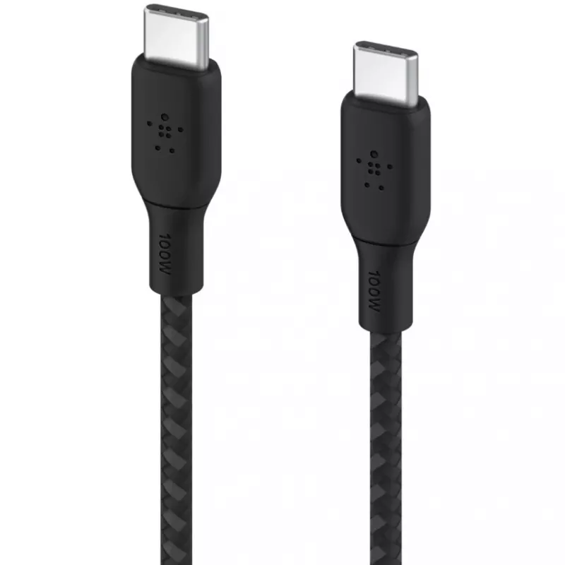 Cavo USB Belkin CAB014bt3MBK 3 m USB-C nero USB 2.0