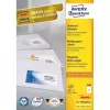 Avery 3655 etichette adesive rettangolari permanente bianco 200 pezzi