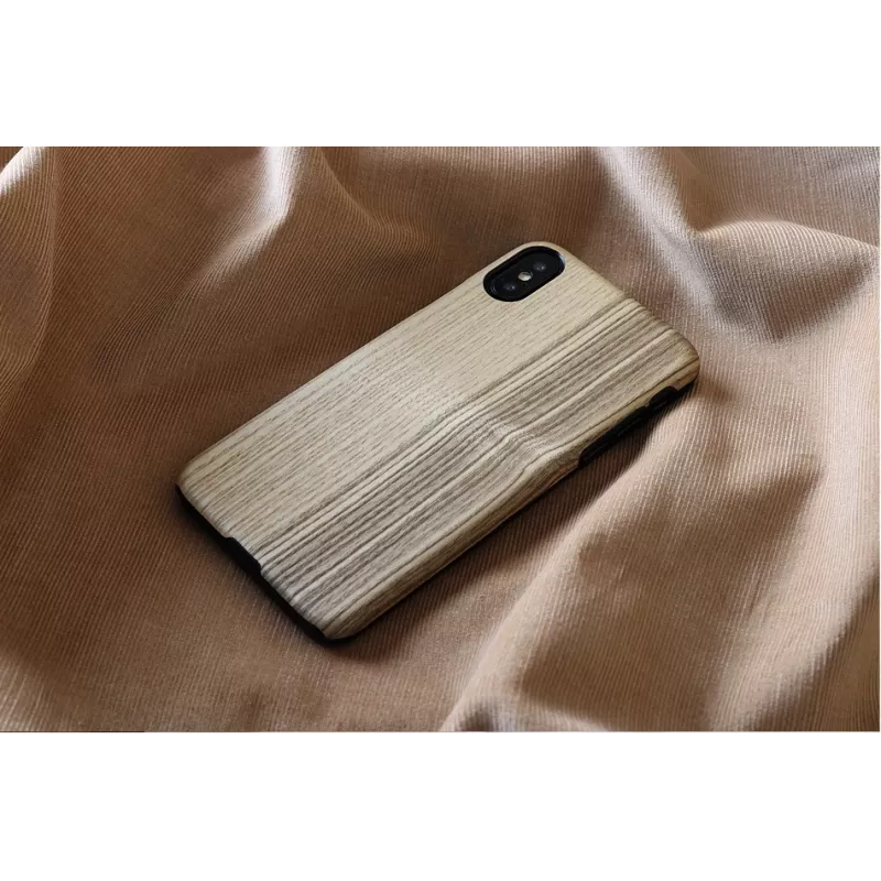 Custodia per smartphone man and wood per iPhone X/XS – Vintage Olive nero