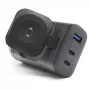 Caricabatterie mobile RealPower 450476 powerbank, smartwatch, tablet nero AC ricarica wireless ricarica rapida per interni