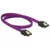 Cavo SATA DeLOCK 83691 0,5 m SATA 7 pin viola