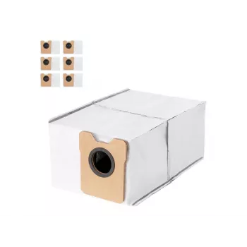 Sacchetti per la polvere confezione da 6 per Eufy C10/C20 (grande capacità) — compatibili con robot aspirapolvere Auto-Empty