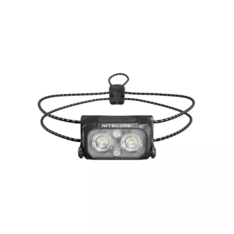 Torcia frontale Nitecore NU25 MCT UL ricaricabile leggera 400 lm temperatura multicolore