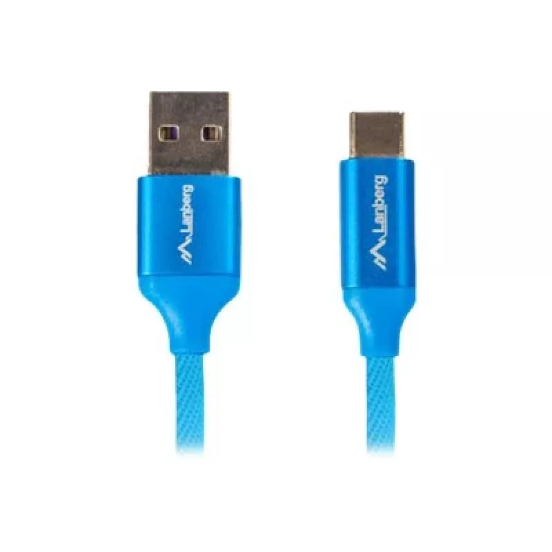 Cavo USB 2.0 LANBERG CA-USBO-21CU-0010-BL — USB-A a USB-C, 1 m, blu